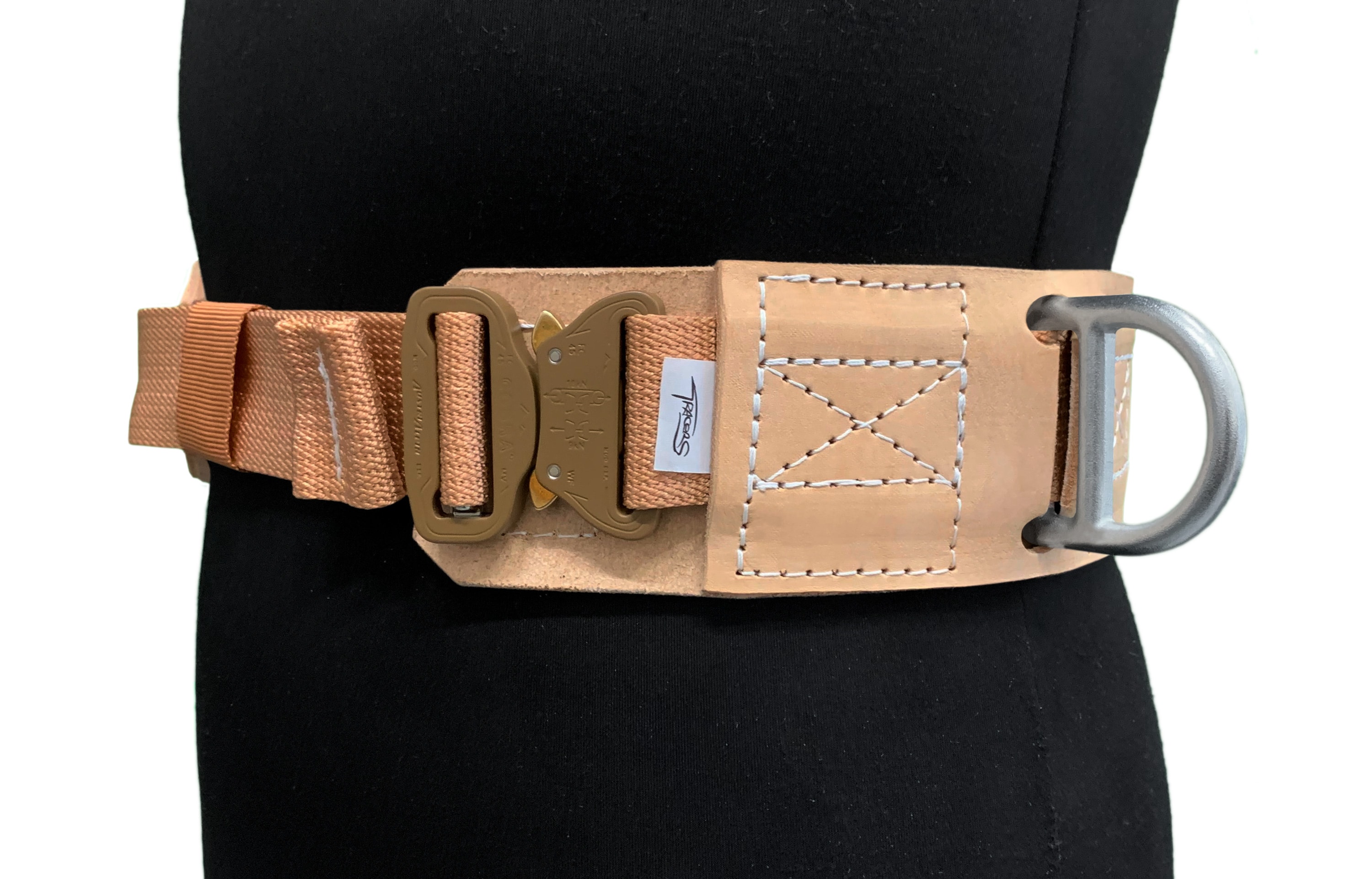 2 in 1 Practical Reise-Geldgürtel Safety Belt with Secret Buckle Full Leather 